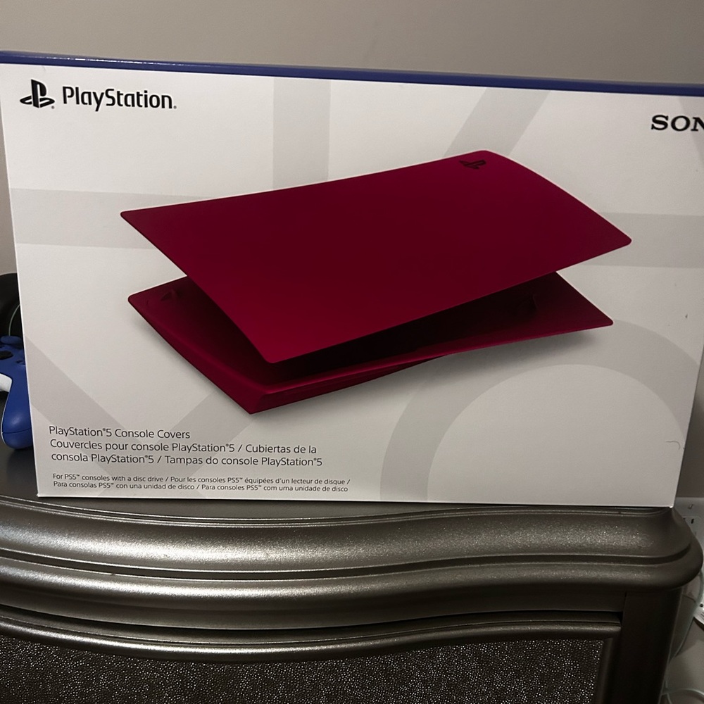 PS5 Console Covers - Volcanic Red